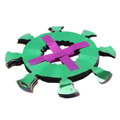 Персонализирайте парти флаг Писмо Candy Bar Направи си сам крафт хартия Banting Banner Flags Candy Bar Wedding Decoration Baby Shower Favor