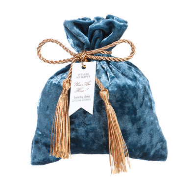 2022 Fashion Velvet Candy Bag Τσάντες δώρου Φορητές τσάντες με φούντα με κορδόνια προστασίας από τη σκόνη Nice Wedding Party Candy Pouches Τσάντα κοσμήματος