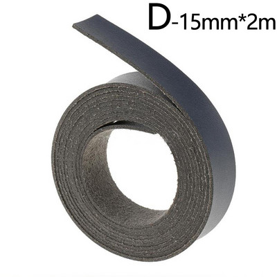 2 metra širine 15 mm DIY mekana koža Trake za rukotvorine Trake za kožne dodatke Ručka za remen Rukotvorine Izrada odjeće Remen