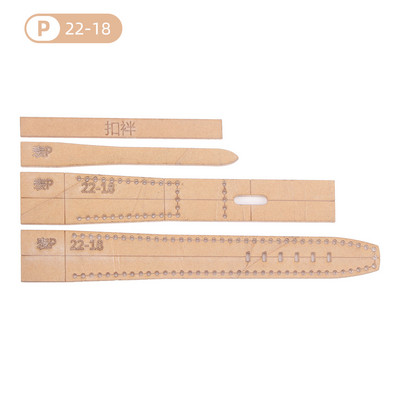 16/18/20/22/24/26mm Bőr kézműves akril óraszíj stencil sablon eszköz DIY akril sablon mintás stencil bőr