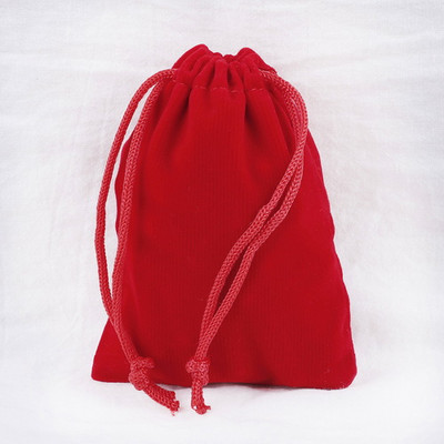 10 bucăți/lot 5x7cm 7x9cm 9x12cm 10x15cm Pungi colorate din catifea Ambalaj pentru bijuterii Ambalare cu șnur Pungi și pungi cadou