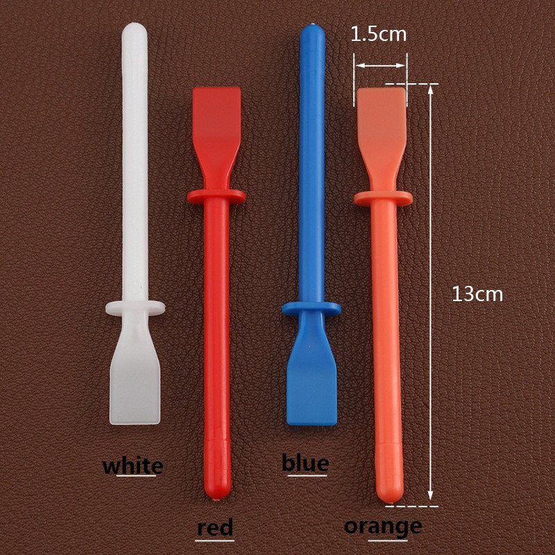 4Colors PP DIY Art elastīgās plēves līmes dēlis uztriepes plāksnes ādas amatniecības elastīgās līmes pārklājums manuāli mazgājams ādas krāsas rīks