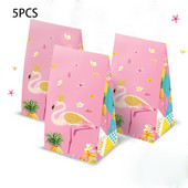 flamingók Cukortáskák Születésnapi buli Tematikus buli Eldobható papírpohár Kellékek Doboz Ajándéktáskák Parti dekoráció