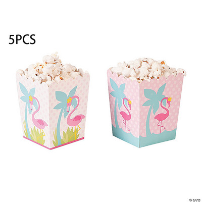 flamingók Cukortáskák Születésnapi buli Tematikus buli Eldobható papírpohár Kellékek Doboz Ajándéktáskák Parti dekoráció
