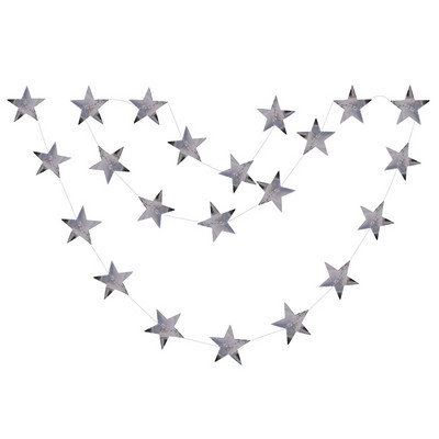 4M 7/10cm Särav täht, paberist tilga vanikubänner, kuldne hõbedane pungibänner beebi dušši jaoks lastetoa pulmade rippkaunistus