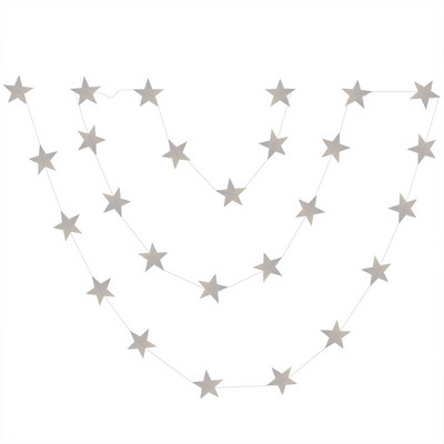 4M 7/10cm Särav täht, paberist tilga vanikubänner, kuldne hõbedane pungibänner beebi dušši jaoks lastetoa pulmade rippkaunistus