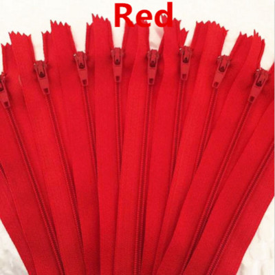 10 vnt 3# 10 cm / 15 cm / 18 cm / 20 cm / 25 cm / 30 cm / 35 cm / 40 cm / 50 cm / 55 cm / 60 cm Nailono ritės užtrauktukai Tailor Kanalizacija Crafter`s (20 spalvų)