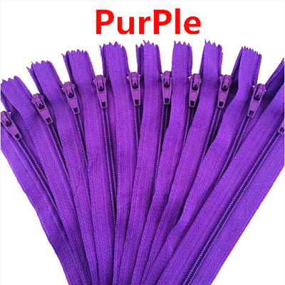 10 vnt 3# 10 cm / 15 cm / 18 cm / 20 cm / 25 cm / 30 cm / 35 cm / 40 cm / 50 cm / 55 cm / 60 cm Nailono ritės užtrauktukai Tailor Kanalizacija Crafter`s (20 spalvų)