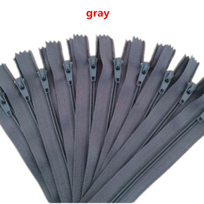 10 vnt 3# 10 cm / 15 cm / 18 cm / 20 cm / 25 cm / 30 cm / 35 cm / 40 cm / 50 cm / 55 cm / 60 cm Nailono ritės užtrauktukai Tailor Kanalizacija Crafter`s (20 spalvų)