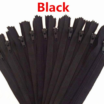 10 vnt 3# 10 cm / 15 cm / 18 cm / 20 cm / 25 cm / 30 cm / 35 cm / 40 cm / 50 cm / 55 cm / 60 cm Nailono ritės užtrauktukai Tailor Kanalizacija Crafter`s (20 spalvų)