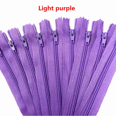 10 vnt 3# 10 cm / 15 cm / 18 cm / 20 cm / 25 cm / 30 cm / 35 cm / 40 cm / 50 cm / 55 cm / 60 cm Nailono ritės užtrauktukai Tailor Kanalizacija Crafter`s (20 spalvų)