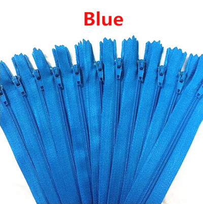 10 vnt 3# 10 cm / 15 cm / 18 cm / 20 cm / 25 cm / 30 cm / 35 cm / 40 cm / 50 cm / 55 cm / 60 cm Nailono ritės užtrauktukai Tailor Kanalizacija Crafter`s (20 spalvų)