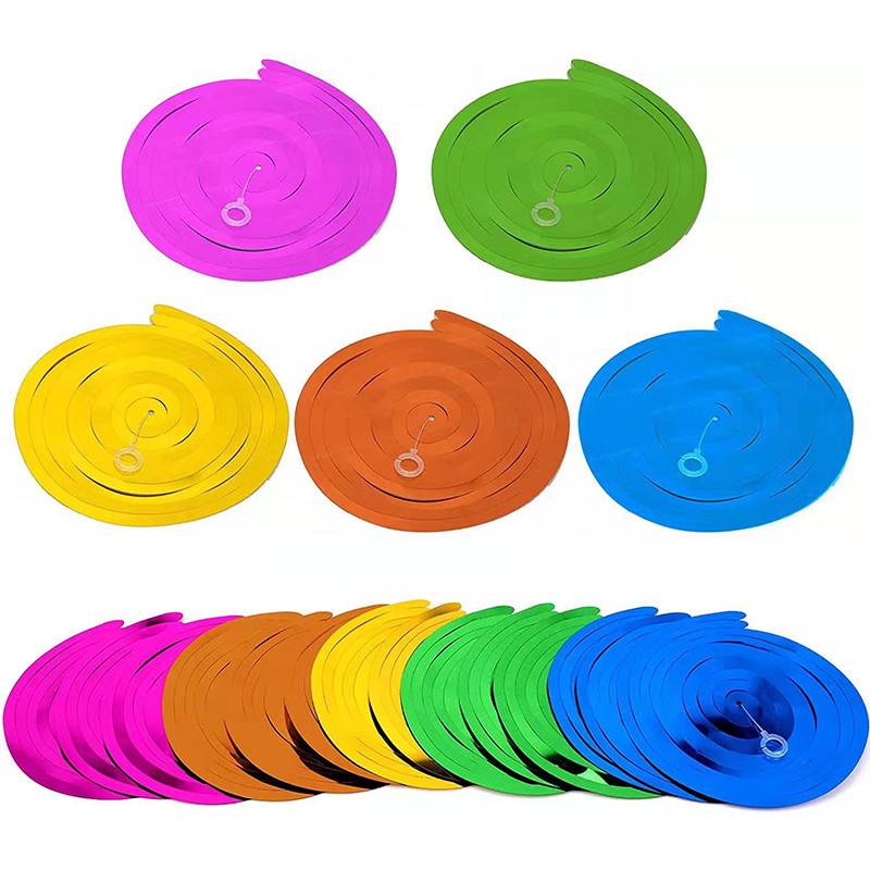 6 τμχ/τσάντα Happy Birthday Διακοσμητικό ταβάνι Κρεμαστό στροβιλιζόμενο κρεμαστό κρεμαστό πανό γιρλάντα για ντεκόρ γάμου για πάρτι γενεθλίων μωρού