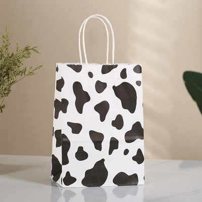 6 db Dzsungel Állatok Papírtáska Rajzfilm Oroszlán Tigris Zebra Ajándéktáska Dzsungel Party dekorációhoz Gyerekeknek Ajándék sütik Csomagoló zacskók