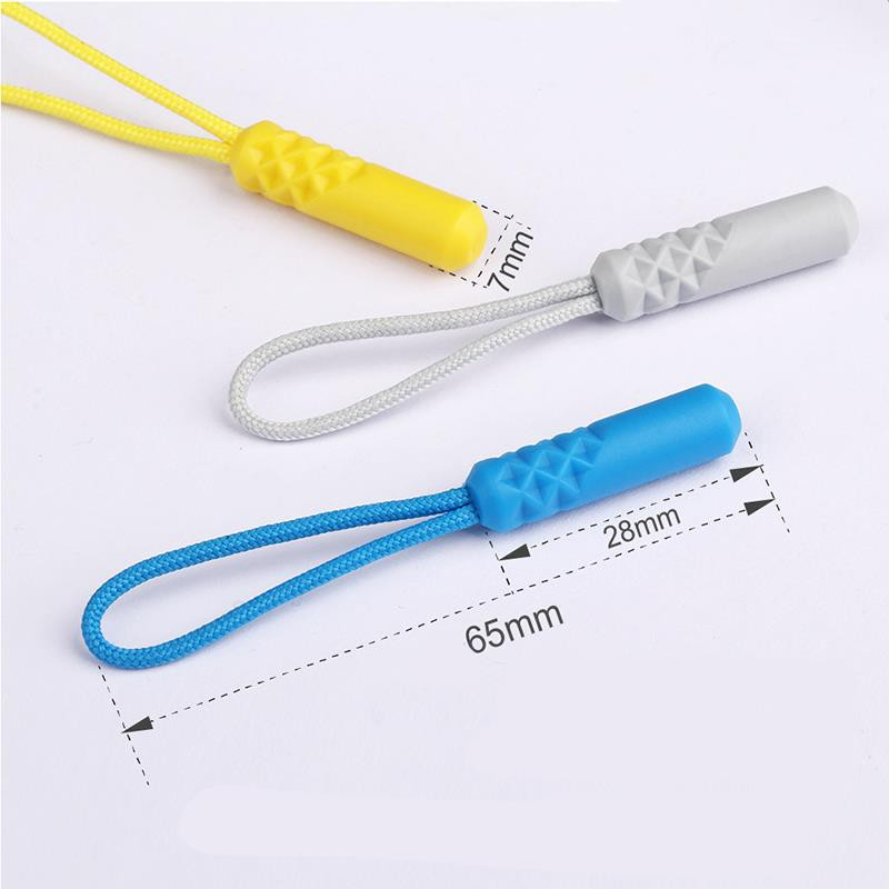 10 tk/komplekt 10 värvilist tõmblukku Tõmba tõmbluku ots Fit Trossi silt Asendusklamber Purunenud Pandla Kinnitus Kohver Telk Seljakott Tõmbluku nöör