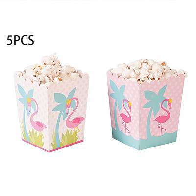 flamingók Cukortáskák Születésnapi buli Tematikus buli Eldobható papírpohár Kellékek Doboz Ajándéktáskák Party Dekoráció