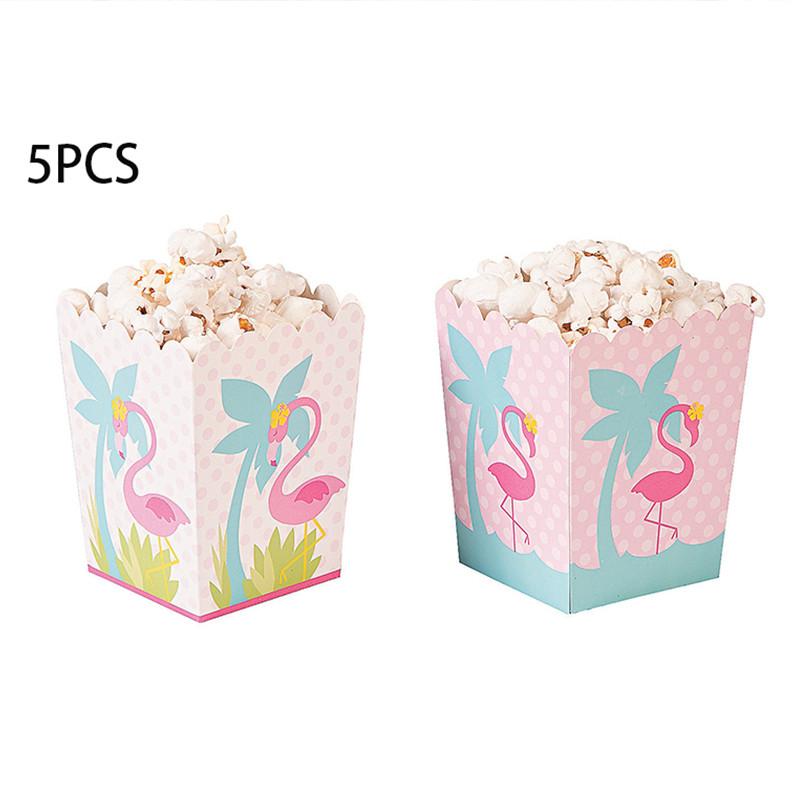 flamingók Cukortáskák Születésnapi buli Tematikus buli Eldobható papírpohár Kellékek Doboz Ajándéktáskák Party Dekoráció