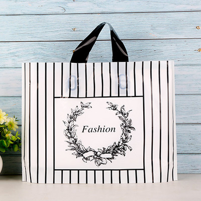 5 tk paksu ehete plastikust käepidemetega kott Armsad mitmesuguse mustriga kilekotid käepidemega kinkekarbiga pulmapeo pakend