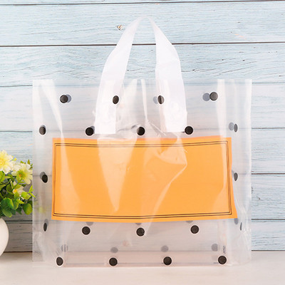 5 tk paksu ehete plastikust käepidemetega kott Armsad mitmesuguse mustriga kilekotid käepidemega kinkekarbiga pulmapeo pakend