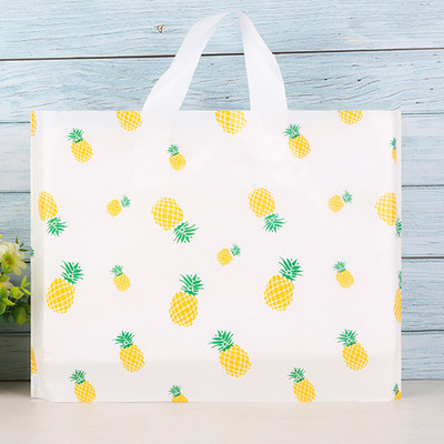 5 tk paksu ehete plastikust käepidemetega kott Armsad mitmesuguse mustriga kilekotid käepidemega kinkekarbiga pulmapeo pakend