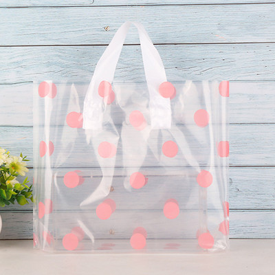 5 tk paksu ehete plastikust käepidemetega kott Armsad mitmesuguse mustriga kilekotid käepidemega kinkekarbiga pulmapeo pakend