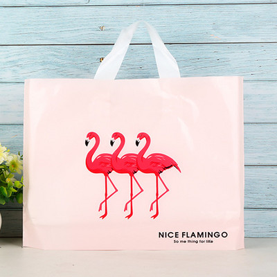 5 tk paksu ehete plastikust käepidemetega kott Armsad mitmesuguse mustriga kilekotid käepidemega kinkekarbiga pulmapeo pakend