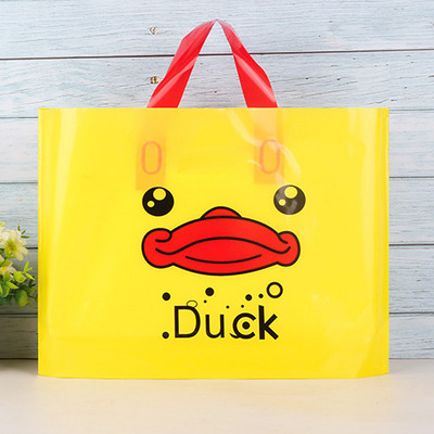 5 tk paksu ehete plastikust käepidemetega kott Armsad mitmesuguse mustriga kilekotid käepidemega kinkekarbiga pulmapeo pakend