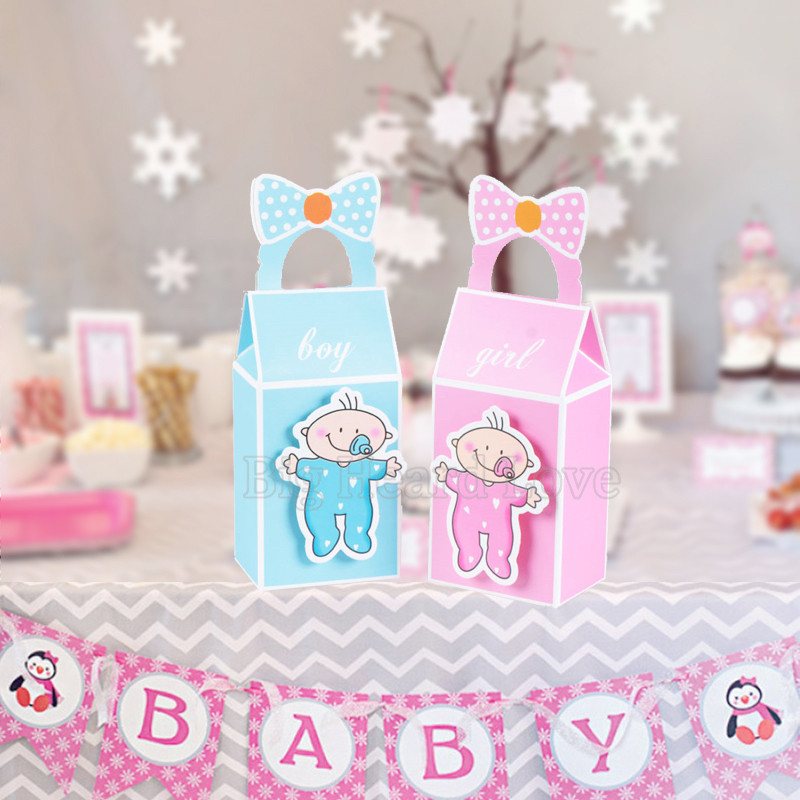 Big Heard Love 12 buc. Cutie de bomboane pentru Baby Shower pentru băieți și fete.