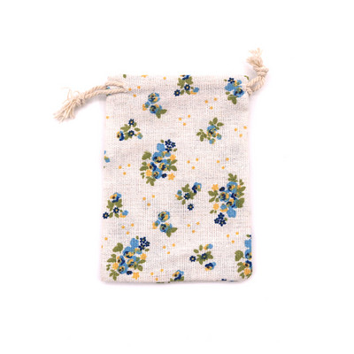 5tk/partii Linased puuvillased kotid 8x10 9x12cm väikese peo pulmasoov Butiik kommid ehted pakendamiskotid Muslini kinkekoti kotid