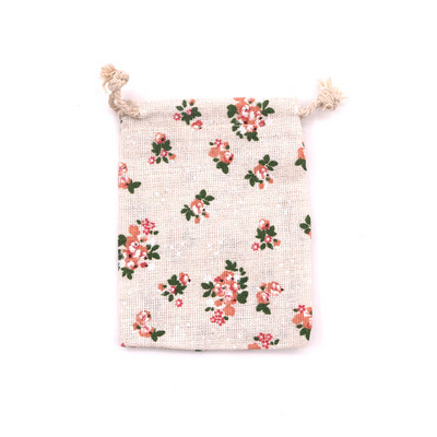 5tk/partii Linased puuvillased kotid 8x10 9x12cm väikese peo pulmasoov Butiik kommid ehted pakendamiskotid Muslini kinkekoti kotid