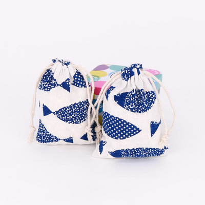 5tk/partii Linased puuvillased kotid 8x10 9x12cm väikese peo pulmasoov Butiik kommid ehted pakendamiskotid Muslini kinkekoti kotid