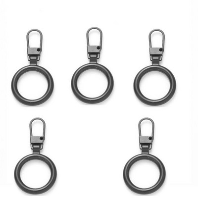 5db Levehető fém cipzár lehúzók cipzár csúszkákhoz Fejcipzárok Javítókészletek Cipzárhúzó fül Barkács varrótáskák kabát