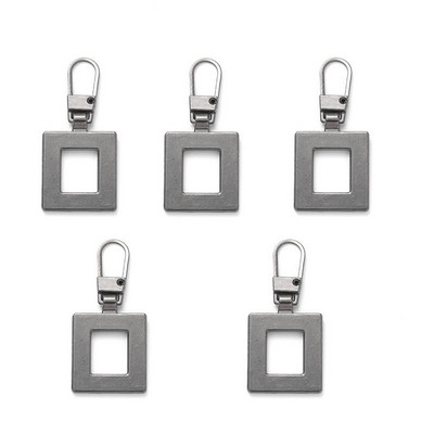 5db Levehető fém cipzár lehúzók cipzár csúszkákhoz Fejcipzárok Javítókészletek Cipzárhúzó fül Barkács varrótáskák kabát