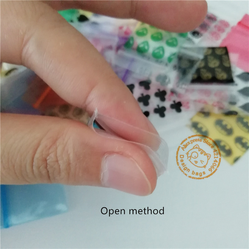 1515 Ziplock Bags 100 Baggies Green Alien Designer márkájú táskák 1,5"X1,5" visszazárható műanyag tárolótáska T012