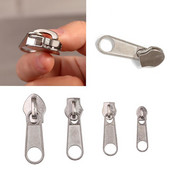 Set de 8 bucăți, 4 mărimi, fixare instantanee universală pentru repararea fermoarului, glisoare de schimb, fermoare pentru cusut haine, pungă, repararea bagajelor