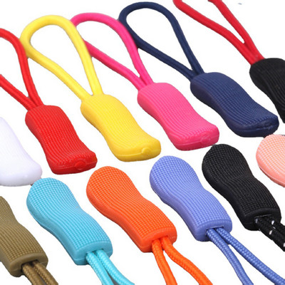 5/10/20pc Zipper Pull Puller End Fit Rope Tag Replacement Clip Broken Buckle Fixer Zip Cord Travel Bag Suitcase Tent BackpackTab