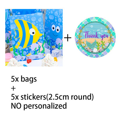 Nāras astes dāvanu kastes bērniem dzimšanas dienas ballītei zem jūras Dzīvnieku kārumu maisiņi konfekšu kastīte papīrs konfekšu kaste Zivju nāru dekors