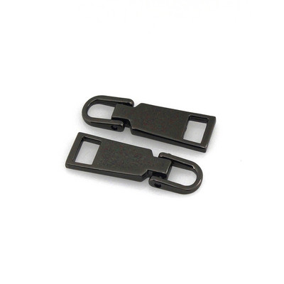 2db Fém tartós cipzár lehúzók cipzár csúszkákhoz Fejcipzárok Javítókészletek Cipzárhúzó fül Barkács varrás kiegészítők 6 szín