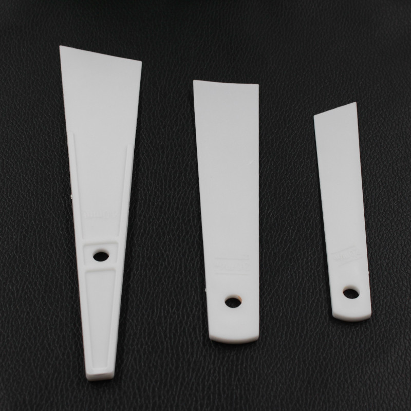 Odos amatų glaistymo įrankiai Odos klijai Drožyba Dėmės įrankiai Baltos plastikinės dažymo lazdelės Odos grandiklis „pasidaryk pats“ Leather Craf