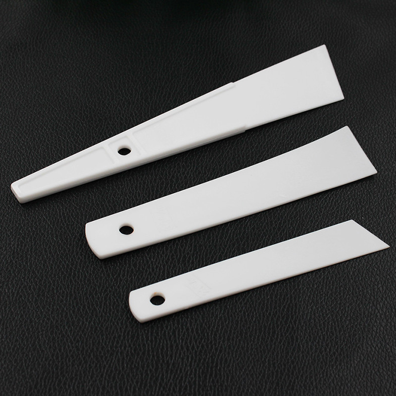 Odos amatų glaistymo įrankiai Odos klijai Drožyba Dėmės įrankiai Baltos plastikinės dažymo lazdelės Odos grandiklis „pasidaryk pats“ Leather Craf