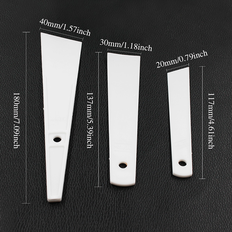 Odos amatų glaistymo įrankiai Odos klijai Drožyba Dėmės įrankiai Baltos plastikinės dažymo lazdelės Odos grandiklis „pasidaryk pats“ Leather Craf