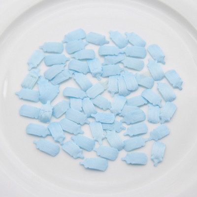 100 de bucăți pentru Baby Shower, roz albastru, bavete din țesătură, suzete, hrănitor, confeti, stropituri pentru ziua de naștere, pentru băiat/fată, pentru decorațiuni de petrecere.