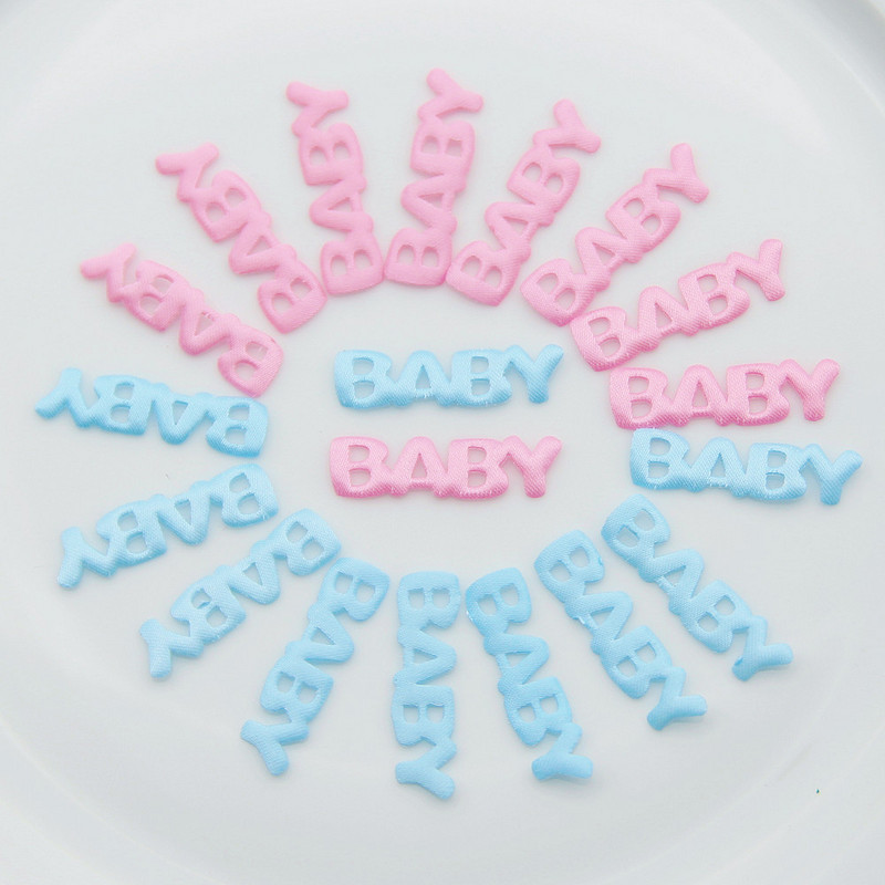 100 de bucăți pentru Baby Shower, roz albastru, bavete din țesătură, suzete, hrănitor, confeti, stropituri pentru ziua de naștere, pentru băiat/fată, pentru decorațiuni de petrecere.