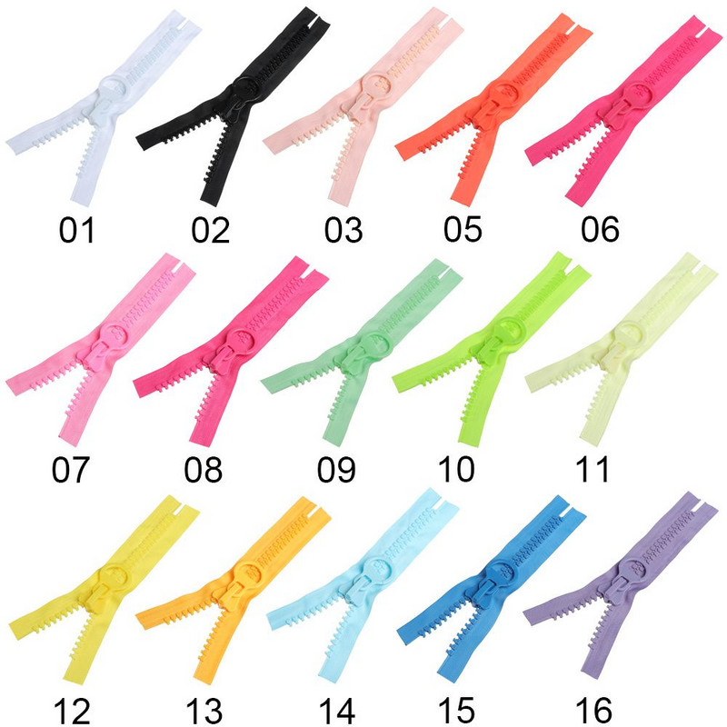 #20 Labai dideli užtrauktukai Begalinis krepšys Kosmetikos krepšelio užtrauktuko pakeitimas 25 cm 10 colių 32 dantukais „pasidaryk pats“ užtrauktuko užsegimo aparatūros priedai