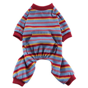 Strips Hanorace pentru câini Salopetă Haine pentru animale de companie Costum de pijamale pentru câini Pijama pentru cățeluș pisică Trening pentru câini de talie mică Yorkie Animale de companie Treninguri XS