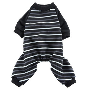 Strips Hanorace pentru câini Salopetă Haine pentru animale de companie Costum de pijamale pentru câini Pijama pentru cățeluș pisică Trening pentru câini de talie mică Yorkie Animale de companie Treninguri XS
