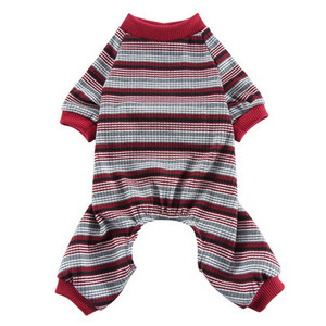 Strips Hanorace pentru câini Salopetă Haine pentru animale de companie Costum de pijamale pentru câini Pijama pentru cățeluș pisică Trening pentru câini de talie mică Yorkie Animale de companie Treninguri XS