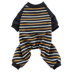 Strips Hanorace pentru câini Salopetă Haine pentru animale de companie Costum de pijamale pentru câini Pijama pentru cățeluș pisică Trening pentru câini de talie mică Yorkie Animale de companie Treninguri XS