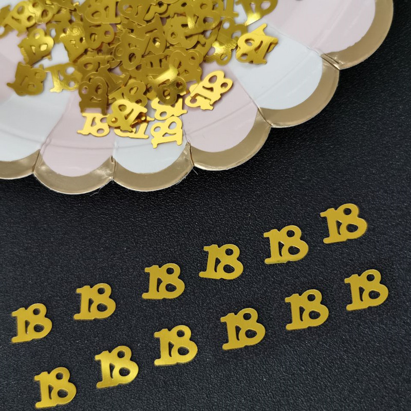 15 g numurs 18 konfeti vizuļi 18. dzimšanas dienas ballītei Juridiskā uzņēmuma atvēršanas gadadienas veicināšanas pasākumu piedāvājums