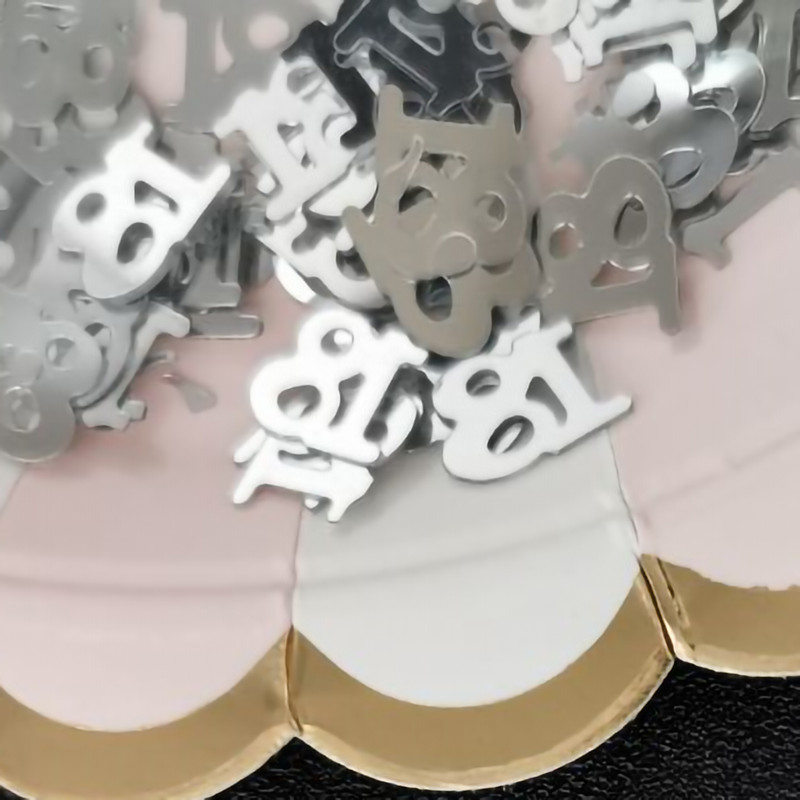 15 g numurs 18 konfeti vizuļi 18. dzimšanas dienas ballītei Juridiskā uzņēmuma atvēršanas gadadienas veicināšanas pasākumu piedāvājums